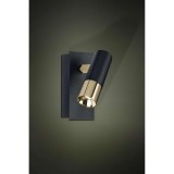 Eglo 39144 Tomares spotlámpa, fekete, 480 lm, 3000K melegfehér, beépített LED, 1x5W, IP20