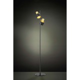 Eglo 39388 Fiumara állólámpa, fekete, E27 foglalattal, max. 2x60W, IP20