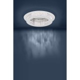 Eglo 39402 Principe mennyezeti lámpa, kristály, króm, 5320 lm, 3000K melegfehér, beépített LED, 14x3,15W, IP20