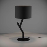 Eglo 39888 Balnario asztali lámpa, zsinórkapcsolóval, fekete, E27 foglalattal, max. 1x40W, IP20