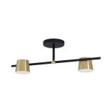 Eglo 39983 Altamira mennyezeti lámpa, 2db lámpafejjel, csiszolt felület, réz, GU10 foglalattal, max. 2x4,6W, IP20