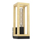 Eglo 43745 Nafferton fali lámpa, fa, E27 foglalattal, max. 1x40W, IP20