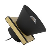 Eglo 43959 Maccles asztali lámpa, fekete, E27 foglalattal, max. 1x15W, IP20