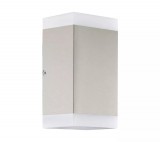 EGLO 75545 kültéri LED fali lámpa 2X4,6W IP44 F Carpinera GU10-LED