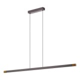 Eglo 900175 Lisciana függeszték, szürke, 2500 lm, 3000K melegfehér, beépített LED, 22W, IP20