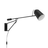 Eglo 900614 Loreto 1 fali lámpa, szürke, E27 foglalattal, max. 1x28W, IP20