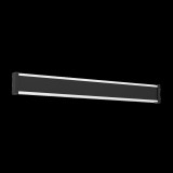Eglo 900677 Neviano kültéri fali lámpa, fekete, 2100 lm, 3000K melegfehér, beépített LED, 2x7W, IP65