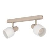 Eglo 900715 Corato mennyezeti lámpa, homok, E14 foglalattal, max. 2x18W, IP20