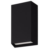 Eglo 900886 Spongano kültéri fali lámpa, fekete, 1200 lm, beépített LED, 2x5W, IP65