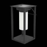 Eglo 901089 Usigni kültéri asztali lámpa, szolár, fekete, 300 lm, 4000K természetes fehér, SOLAR-beépített LED, 2,5W, IP44
