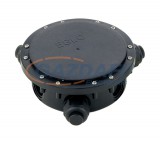 EGLO 91206 Kültéri földbe süllyeszthető 3 bemenetes elosztó fekete műanyag IP68