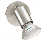 EGLO 92595 LED-es fali GU10 1x3W m. nikkel Buzz LED