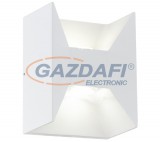 EGLO 93318 Kültéri LED fali 2x2,5W 360lm 14*18*10,5cm alumínium öntvény fehér IP44 Morino
