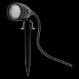 Eglo 93384 Nema 1 kültéri leszúrható lámpa, fekete, GU10 foglalattal, max. 1x3W, IP44
