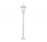EGLO 93452 Kültéri álló E27 1x60W m:120cm d:23cm alumínium öntvény fehér, átlátszó üveg IP44 Navedo