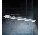EGLO 93894 LED függeszték 30W matt nikkel 110cm Pellaro