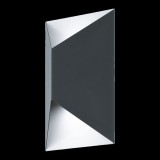 Eglo 93994 Predazzo kültéri fali lámpa, antracit, 360 lm, 3000K melegfehér, beépített LED, 2x2,5W, IP44