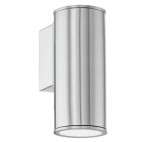 EGLO 94106 LED-es kültéri fali GU10 1x3W IP44 nemes acél Riga