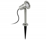 EGLO 94111 LED-es kültéri leszúrható GU10 1x5W IP54 nemesacél Nema