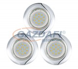 EGLO 94236 Led beépíthető GU10 3x3W króm fixPeneto