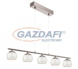 EGLO 94319 Led-es függeszték 5x3,3W matt nikkel Romagnese