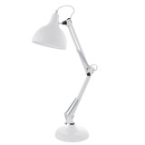 Eglo 94699 Borgillio asztali lámpa, fehér, E27 foglalattal, max. 1x40W, IP20
