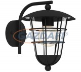 EGLO 94841 Kültéri fali le E27 1x60W fekete Pulfero