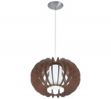 EGLO 95591 Függeszték E27 1x60W 40cm sötétbarna Stellato3
