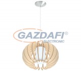 EGLO 95598 Függeszték E27 1x60W 40cm juhar Stellato1