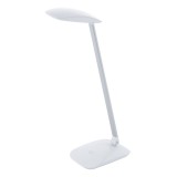 Eglo 95695 Cajero asztali lámpa, fehér, 550 lm, 4000K természetes fehér, beépített LED, 4,5W, IP20