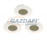 EGLO 95857 LED beépíthető 3x6W 8,4cm fehér Pineda