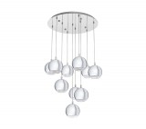 EGLO 95914 LED függeszték GU10 10x3,3W króm Conessa