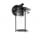 EGLO 96239 Kültéri fali E27 1x60W IP44 fekete Valdeo