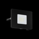 Eglo 97457 Faedo 3 kültéri LED reflektor, fekete, 2750 lm, 5000K természetes fehér, beépített LED, 30W, IP65