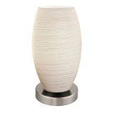 Eglo 97589 Batista 3 asztali lámpa, fehér, E27 foglalattal, max. 1x40W, IP20