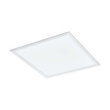 Eglo 98129 Salobrena 1 LED panel, 45x45 cm, fehér, szögletes, 2700 lm, 4000K természetes fehér, beépített LED, 21W, IP20, 450x450 mm