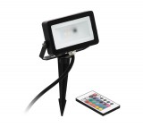 EGLO 98185 LED kültéri leszúrható fényvető RGBW 10W fekete Faedo4