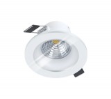 EGLO 98238 LED süllyesztett spotlámpa 6W 3000K 8, 8cm fehér SALABATE