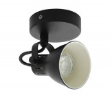 EGLO 98397 LED fali lámpa GU10 1x3,3W fekete Seras2