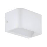 Eglo 98421 Sania 4 fali lámpa, fehér, 670 lm, 3000K melegfehér, beépített LED, 6W, IP20