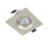 EGLO 98474 LED süllyesztett spot lámpa 6W 4000K 8, 8cm fix nikkel SALICETO