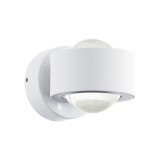 Eglo 98747 Treviolo kültéri fali lámpa, fehér, 460 lm, 3000K melegfehér, beépített LED, 2x2W, IP44
