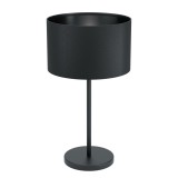 Eglo 99045 Maserlo 1 asztali lámpa, fekete, E27 foglalattal, max. 1x40W, IP20