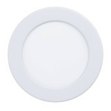 Eglo 99132 Fueva 5 LED panel, fehér, kör, 650 lm, 3000K melegfehér, beépített LED, 5,5W, IP20, 117mm átmérő