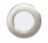 EGLO 99136 LED beltéri süllyeszthető lámpa 2,7W 8, 6cm 3000K nikkel Fueva5