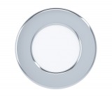 EGLO 99204 LED beltéri süllyeszthető lámpa 2,7W 8, 6cm 3000K króm IP44 Fueva5