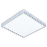 Eglo 99269 Fueva 5 fürdőszobai LED panel, króm, szögletes, 2400 lm, 3000K melegfehér, beépített LED, 20,5W, IP44, 285x285 mm