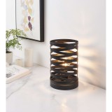 Eglo 99506 Cremella asztali lámpa, fekete, E27 foglalattal, max. 1x40W, IP20