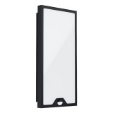 Eglo 99521 Casazza kültéri fali lámpa, mozgásérzékelővel, fekete, 2350 lm, 3000K melegfehér, beépített LED, 16W, IP44