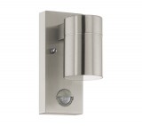 EGLO 99569 LED kültéri fali GU10 3Wszenz nacél Riga5